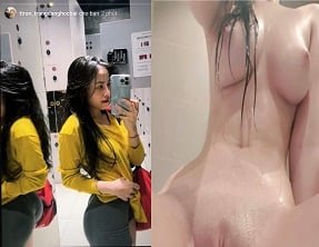 Experimente um vestido de noiva, foi esmagado pelo meu irmão - -law